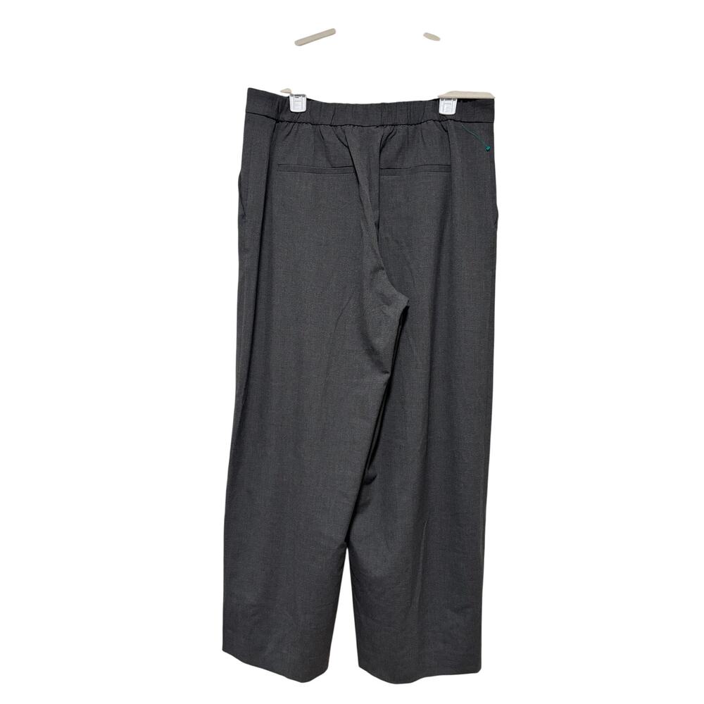 Banana Republic Hayden Gray Wide Leg Pants Size 14 - Picture 3 of 9